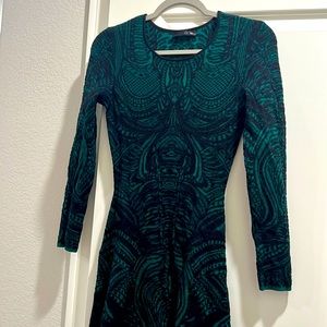 RVN sweater skater dress